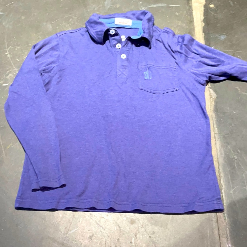 Boys long sleeve johnnie-o polo